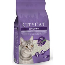 Delixa City Lavanta Kokulu Kedi Kumu 10 Lt