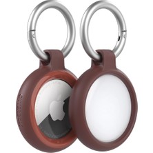 Delixa Sleek Serisi Airtag Için Kılıf, Darbeye ve Düşmeye Karşı Koruyucu, Karabinalı Airtags Için Ince Koru