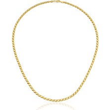 Harem Altın Pullu Zincir Kolye ZKU116