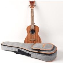 Delixa Bianca SIMBA26 Tenor Ukulele, Soft Case