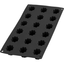 Delixa Lekue Canelle Bordelais 18'li Siyah Silikon Mini Canelle Kalıbı
