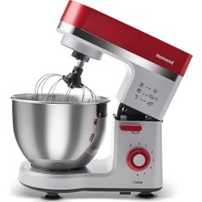 Delixa Homend Profashion 3012H Stand Mikser Kırmızı Silver