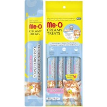 Delixa Me-O Creamy Kitten Yavru Kedi Tavuk Ciğer Keçi Sütlü, 15 gr x 4