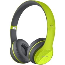 Delixa Kablosuz Katlanabilir Kulak Üstü Fıstık Yeşil Solo Kulaklık Wireless