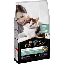 Delixa Pro Plan Liveclear Kitten Hindili Yavru Kedi Maması 1.4 kg