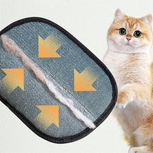 Delixa Evcil Hayvan Tüy Toplama Eldiveni, Koltuk, Yatak ve Giysi Temizleme Için, Siyah