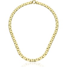 Harem Altın Medusa Zincir Kolye ZKU092