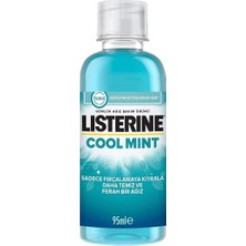 Delixa Listerine Cool Mint Ağız Bakım Suyu 95 ml