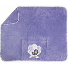 Delixa Milk Moo Soft Cuddles Bebek Battaniye Küçük Deniz Kızı (Lila)