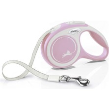 Delixa Flexi New Comfort Xs Beden Pembe 3mt Şerit Tasma