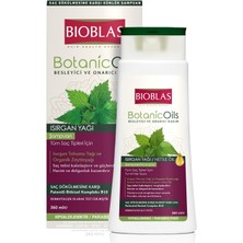 Delixa Bıoblas Botanic Oils Saç Dökülmesine Karşı Isırgan Yağlı Şampuan (360 Ml)