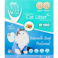 Delixa Vancat® W180-6L Box Marsilya Bentonite Kedi Kumu
