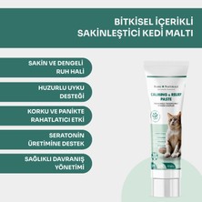Kahu Naturals Calming Relief Paste, Bitkisel Içerikli Kediler Için Sakinleştirici Rahatlatıcı Malt, 100 ml
