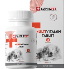 Delixa Supravet Kedi ve Köpekler Için Multivitamin Tablet 75 Adet