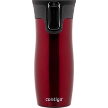 Delixa Westloop Autoseal Termos Bardak 470 ml Kırmızı