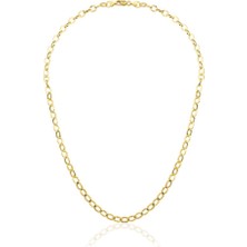 Harem Altın Badem Ataş Zincir Kolye ZKU010