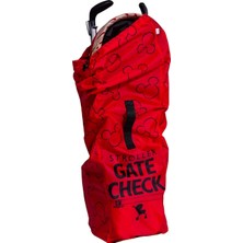 Delixa Disney Baby By J.l. Çocuk Kapı Kontrol Hava Seyahat Çantası, Şemsiye Bebek Arabaları Için, Kırmızı