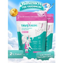 Tavşanım ! - 2 Adet Çamaşır ve Yüzey Için Çok Amaçlı Oksijenli Toz Leke Çıkarıcı ve Beyazlatıcı 2 x 800 gr
