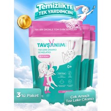 Tavşanım ! - 3 Adet Çamaşır ve Yüzey Için Çok Amaçlı Oksijenli Toz Leke Çıkarıcı ve Beyazlatıcı 3 x 800 gr