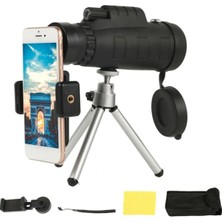 Özbience 50X60 Tek Gözlü Tripodlu Telefon ve Teleskop Dürbün Pusula