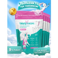 Tavşanım ! - 5 Adet Çamaşır ve Yüzey Için Çok Amaçlı Oksijenli Toz Leke Çıkarıcı ve Beyazlatıcı 5 x 800 gr