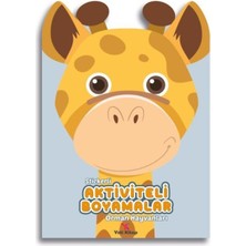 Nerm Stickerli Aktivite ve Boyamalar Orman Hayvanları