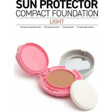 Alix Avien Kırışıklık Karşıtı Yüksek Kapatıcı SPF50 Waterproof Kompakt Fondöten - Compact Foundation Light