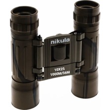 Özbience Yüksek Kaliteli 10X25 El Dürbünü Kauçuk Kaplama, Net Görüntü ve Kolay Kullanım