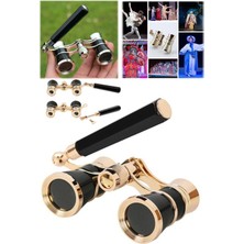 Özbience Katlanabilir Siyah Tiyatro ve Konser Dürbün Gözlüğü 3x, Zarif ve Pratik Kullanım