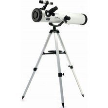 Özbience 76X700 Profesyonel Aynalı Uzay Teleskopu Beyaz, Yüksek Kalite Görüntü