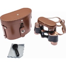 Özbience 6X24 Orjinal Deri Çantalı Rus Dürbünü, Su Geçirmez, 1000M, Güçlü Görü