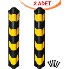 Otopark Kolon Köşe Koruyucu Kauçuk Stoper Seti, Güvenli ve Dayanıklı