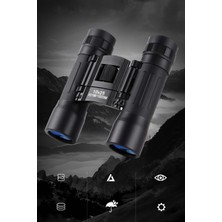 Özbience Katlanabilir 10X Dürbün 25MM Cam, Uv Koruma Lens, Askılı ve Çantalı, Taşınabilir