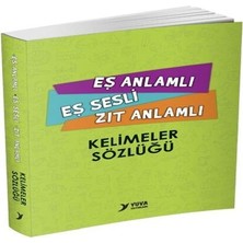 Nerm Yuva Eş Anlamlı Eş Sesli Zıt Anlamlı Kelimeler Sözlüğü