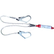 JN6104 Çift Kollu Şok Emici Güvenlik Lanyard, Dayanıklı ve Konforlu Kullanım