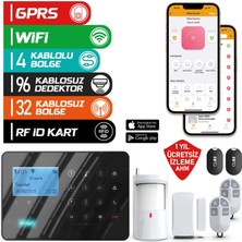 Ard 575 4g Gprs Gsm Wifi Kablolu Kablosuz Alarm Paneli