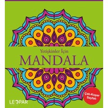 Nerm Yetişkinler Için Mandala - Yeşil