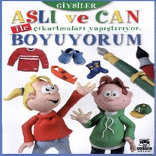 Nerm Aslı ve Can Giysiler Çıkartma Boyama