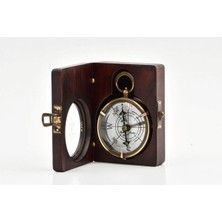 Özbience El Işçiliği Ahşap Antika Tarzı Pusula, Şıklık ve Zarafet Sunar