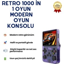 Hzl XGB35 Elde Taşınabilir RETRO Oyun Konsolu, 3,5 Inç IPS Ekranlı Dahili 4gb Tv Çıkışı Özellikli