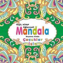 Nerm Çocuklar Için Mandala Yeşil