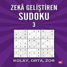 Nerm Zeka Geliştiren Sudoku 3 - Kolay - Orta - Zor