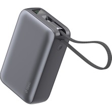 Ttec Recharger Ultra LCD 30.000MAH Pd 65W Usb-C Dahili Kablolu Taşınabilir Hızlı Şarj Aleti/powerbank