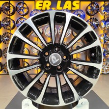 Bk Jant 4 Adet BKY-1204 6.5*16 5*98 ET40 58.1 Black Mack Jant (Takım)