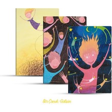 Nerm Üçlü Çizgili Defter Seti: Bir Çocuk: Gülsün