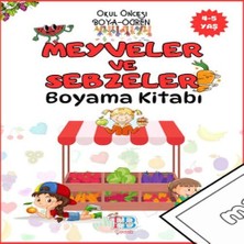 Nerm Meyveler ve Sebzeler Boyama Kitabı