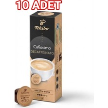 Tchibo Cafissimo Decaffeinato | Kafeinsiz Kapsül Kahve 70 G (10’lu Paket) | Cafissimo Makine Uyumlu