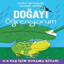 Nerm Doğayı Öğreniyorum - Süper Hayvanlar Boyama Serisi
