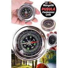 Özbience Büyük Boy Manyetik Pusula, Kolay Okunabilir ve Taşınabilir Tasarım