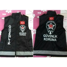 Klas Tasarım Güvenlik Yeleği, Nakış Işlemeli, Dayanıklı ve Şık